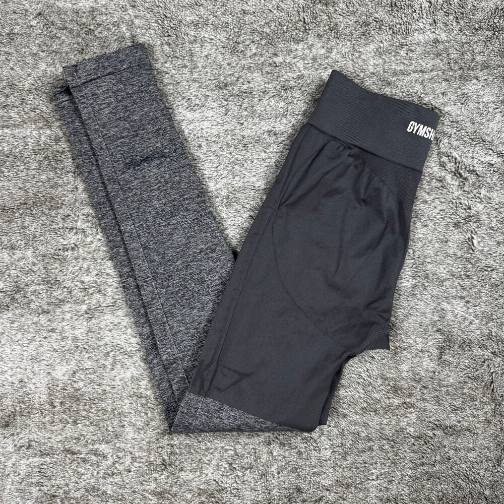 Gymshark Two Tone Seamless Leggings Womens Small
